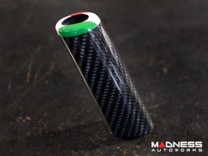Alfa Romeo 4C Carbon Fiber e-Brake Handle - Italian Flag